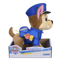 Peluche Patrulla Canina Chase 25 cm con Mochila y Linterna
