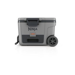 Ninja Frostvault Fb245eugy Nevera/conservadora Con Ruedas 42 L Y Dry Zone, Zona Refrigerada Para Mantener Alimentos Fríos Y Secos, Gris Ardoise, Tapa Con Cierre