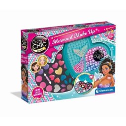 Set de maquillaje infantil Clementoni Crazy Chic 18781 Paleta con sombras y brillos