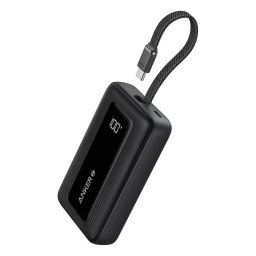 Power Bank Anker Zolo 20000 mAh carga inalámbrica 15 W MagSafe negra