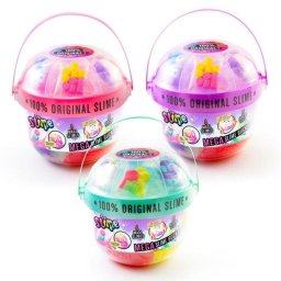 Set de Slime Canal Toys Mega Slime Bucket 4 Slimes Gigantes 800-980 g 6+
