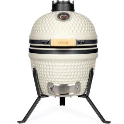 Parrilla Kamado Livoo Doc330 para Carbón con Termómetro