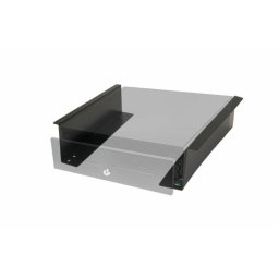 Soporte de montaje bajo mostrador Safescan 4142B Negro Metal