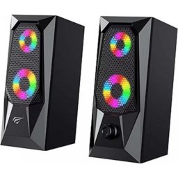 Altavoces Havit PC con Bluetooth, RGB iluminado y alimentación por red