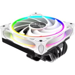 Refrigeración aire Akasa Socket AM4 AM5 LGA 115X 120mm SOHO H6L RGB blanca