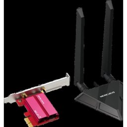 Tarjeta de red Mercusys MA49BE PCI Express Mini Card Wi-Fi 7 Tri-Band 5760 Mb/s Bluetooth 5.4