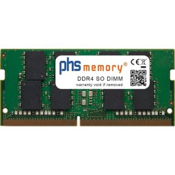 Memoria RAM PHS-memory SP608077 16GB 1x16GB DDR4 3200MHz SO-DIMM para Acer Aspire 3