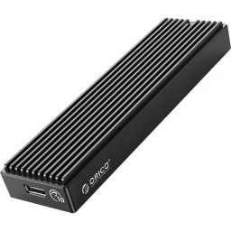 Caja PC Orico M.2 NVMe Aluminio Negro SSD HDD USB-C con Smart Stay