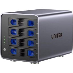 Caja PC Unitek S1301AGY01-EU SATA II USB-C Hot Swapping 2.5"-3.5