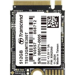 Disco Duro Transcend TS1TMTE380T 1TB M.2 SSD PCIe NVMe 3300MB/s