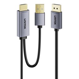 Cable adaptador Unitek DisplayPort a HDMI 1,8 m 4K 60 Hz