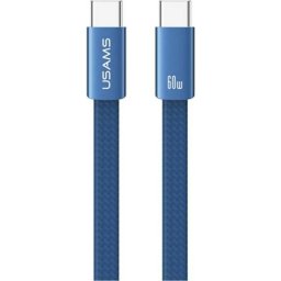 Cable USB-C Usams SJ783USB01 1,2 m 60 W azul carga rápida