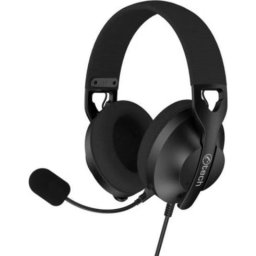 Auriculares C-Tech Nemesis V3 con cable USB, micrófono desmontable y control volumen, negros