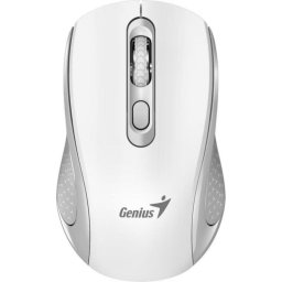 Ratón Genius NX-8025S inalámbrico 1200 DPI gris y blanco Copilot AI