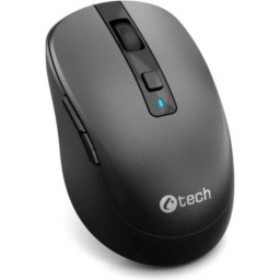 Ratón C-Tech WLM-19 Bluetooth RF Wireless 1600 DPI Negro 6 Botones