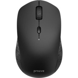 Ratón Proove inalámbrico 1600 DPI negro con DPI ajustable y scroll