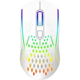 Proove Ratón Gaming inalámbrico 4800 DPI Blanco RGB iluminación