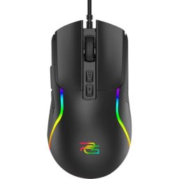 Proove Assembler Ratón Gaming RGB 12400 DPI Cable USB Negro