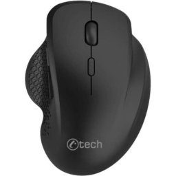 Ratón C-Tech WLM-14BK inalámbrico Bluetooth 5.0 1600 DPI negro 6 botones