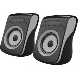 Altavoces Esperanza PC 2.0 USB 6W con entrada jack 3,5 mm y diseño compacto