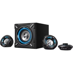 Altavoces Genius PC 2.1 con conexión jack 3,5 mm y 26W potencia