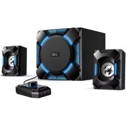 Altavoces Genius PC con cable 2.1 canales 36W negro y azul