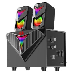 Altavoces Redragon GS700 Tocatta USB 11 W con subwoofer y retroiluminación RGB