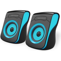Altavoces Esperanza Flamenco 2.0 USB 6W con amplificador externo y salida de auriculares