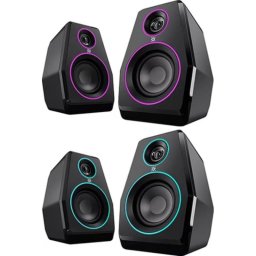 Altavoces Defender PC Bluetooth 10 W negros con batería integrada