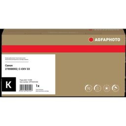 Tóner AGFAPHOTO APTCEXV33E negro compatible para impresoras Canon