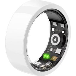 Anillo inteligente Riversong Trinity SR01 Talla 10 Bluetooth IP68 Autonomía 3 días Blanco