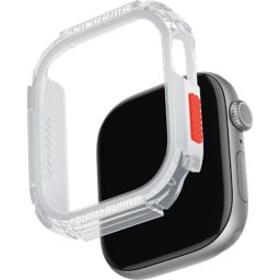 Funda Skinarma Atom Escarcha Transparente para Apple Watch 46 mm