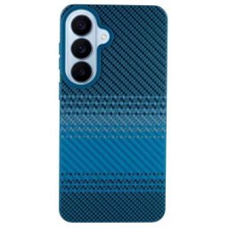 Funda para móvil La Casa de las Carcasas Carbono Azul oscuro para Samsung Galaxy S26 Plus