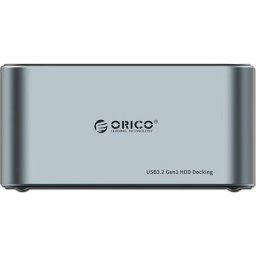 Estación de acoplamiento Orico 2,5"/3,5" HDD/SSD con clonador offline y USB 3.2