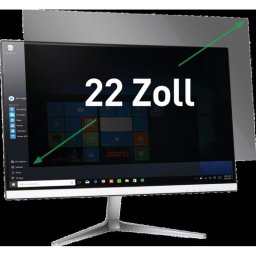Filtro de Privacidad Leitz 22" 16:10 Antirreflejo Luz Azul