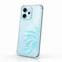 Funda para móvil La Casa de las Carcasas Reforzada Silicona TPU Transparente para Oppo Reno 14fs