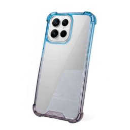 Funda para móvil La Casa de las Carcasas Bumper Reforzada Silicona Transparente Degradada para Honor X7d