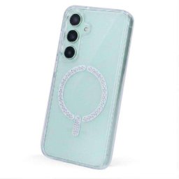 Funda para móvil La Casa de las Carcasas Ring Glitter Silicona Transparente Brillantes para Samsung Galaxy S26