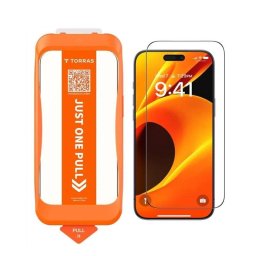 Cristal Templado TORRAS iPhone 17 Pro con Kit de Alineación InstaFit