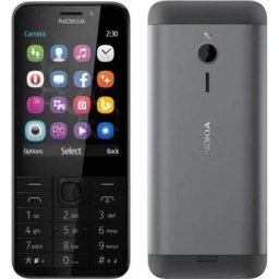 Nokia 230 Dual SIM 2,8" Bluetooth 2 MP Negro aluminio
