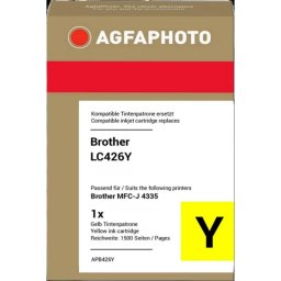 Cartucho de tinta AGFAPHOTO APB426Y compatible amarillo para impresoras Brother