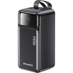 Powerbank Awei PA-106 50000 mAh 22,5W USB-C LED Display