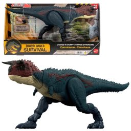 Figura de acción Carnotauro Corre y devora Mattel Jurassic World