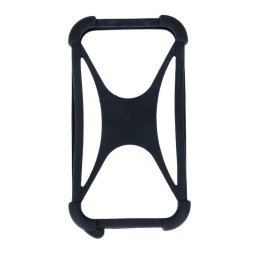Funda para móvil La Casa de las Carcasas Silicona Negra Universal para varios modelos