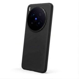 Funda para móvil La Casa de las Carcasas Ultra Suave TPU Negra para Vivo X300 Pro