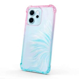 Funda para móvil La Casa de las Carcasas Bumper Reforzada Silicona Degradada para OPPO Reno14 F