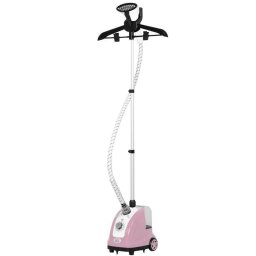 Plancha Vertical Welltin 1800W 1,4L con 11 Temperaturas Ajustables Rosa