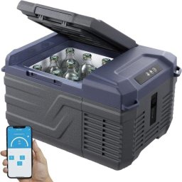Nevera Portátil Autrucker 9L Compresor Coche Camping Autocaravana Control Bluetooth