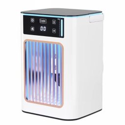 Ventilador de Sobremesa Autrucker Turbo Mejorado USB 3 Velocidades Humidificador Portátil