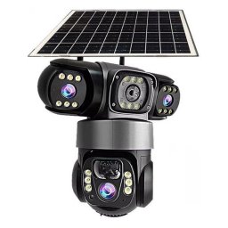 Cámara IP Autrucker 15MP Visión Nocturna Exterior Panel Solar Audio Bidireccional